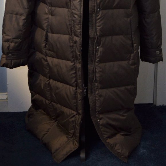 Eddy Bauer Size XL Premium Goose Down 3/4 Coat - Picture 2 of 6